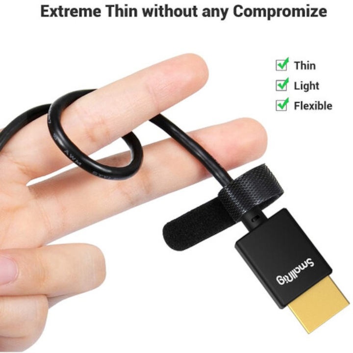 Immagine prodotto SmallRig HDMI – Micro HDMI (0.55 m, HDMI)