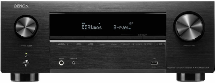 Denon AVR-X2800H DAB (7.2 canaux, FM, DAB, DAB+, AM)
