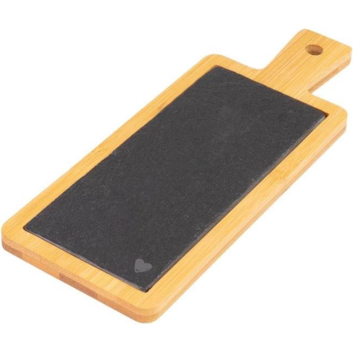 Westmark, Piatti di servizio, 20 Piatti TapasTapas+Friends,SlateinBamboo,23x,20i.Dsp.