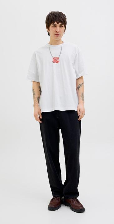 Actual product image Jack & Jones Rückenprint Rundhalsausschnitt T-shirt T-shirt (L)