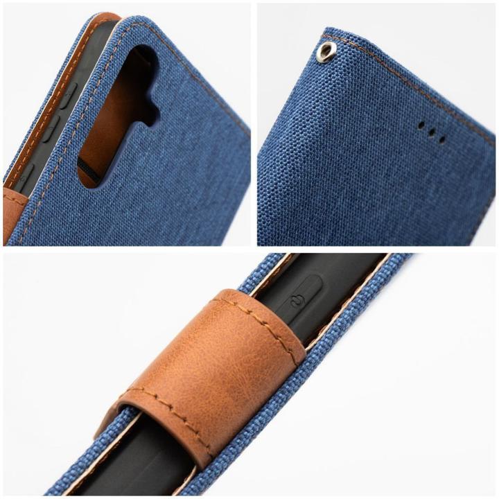 Image du produit Siemens Book case OEM JEANS Book for Xiaomi Redmi Note 14 4G (GLOBAL - 163,25mm x 76,55mm x 8,16mm) blue (Xiaomi Redmi Note 14)