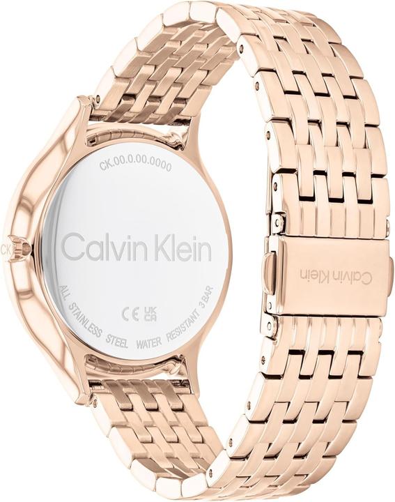 Image du produit Calvin Klein Twee Hand Quartz Bewegung für Frauen mit Anjer Goldfarbener Armband (38 mm)
