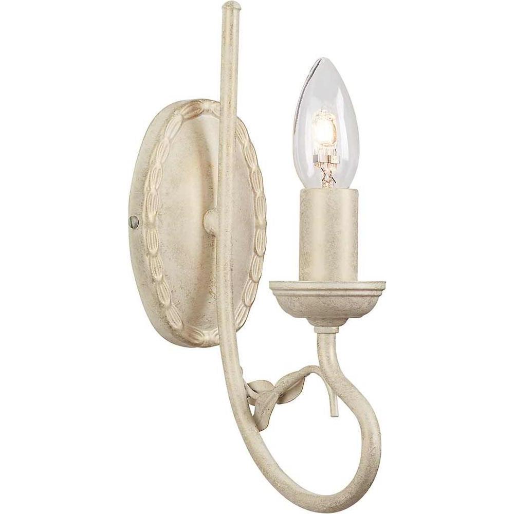 Elstead Lighting Oro Applique + Plafoniera, Olivia Applique E14 Avorio, Made In Uk (E14)