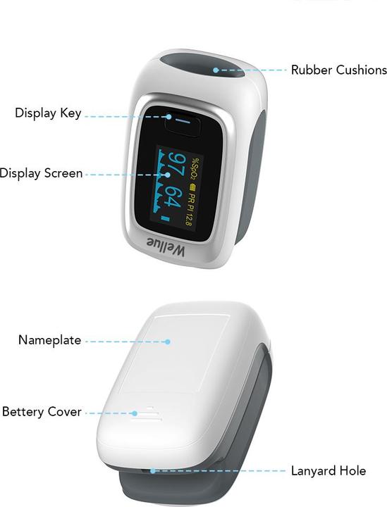 Produktbild ViatomTech P06C Fingertip Oxygen Monitor