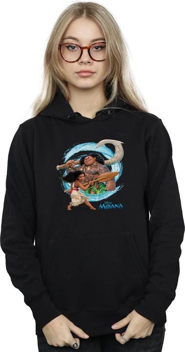 Immagine prodotto Disney Moana And Maui Wave Felpa con Cappuccio Donna (S)