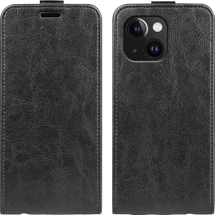 Immagine prodotto Cover-Discount iPhone 15 Plus - Custodia Classic Flip verticale nera (Apple iPhone 15 Plus)
