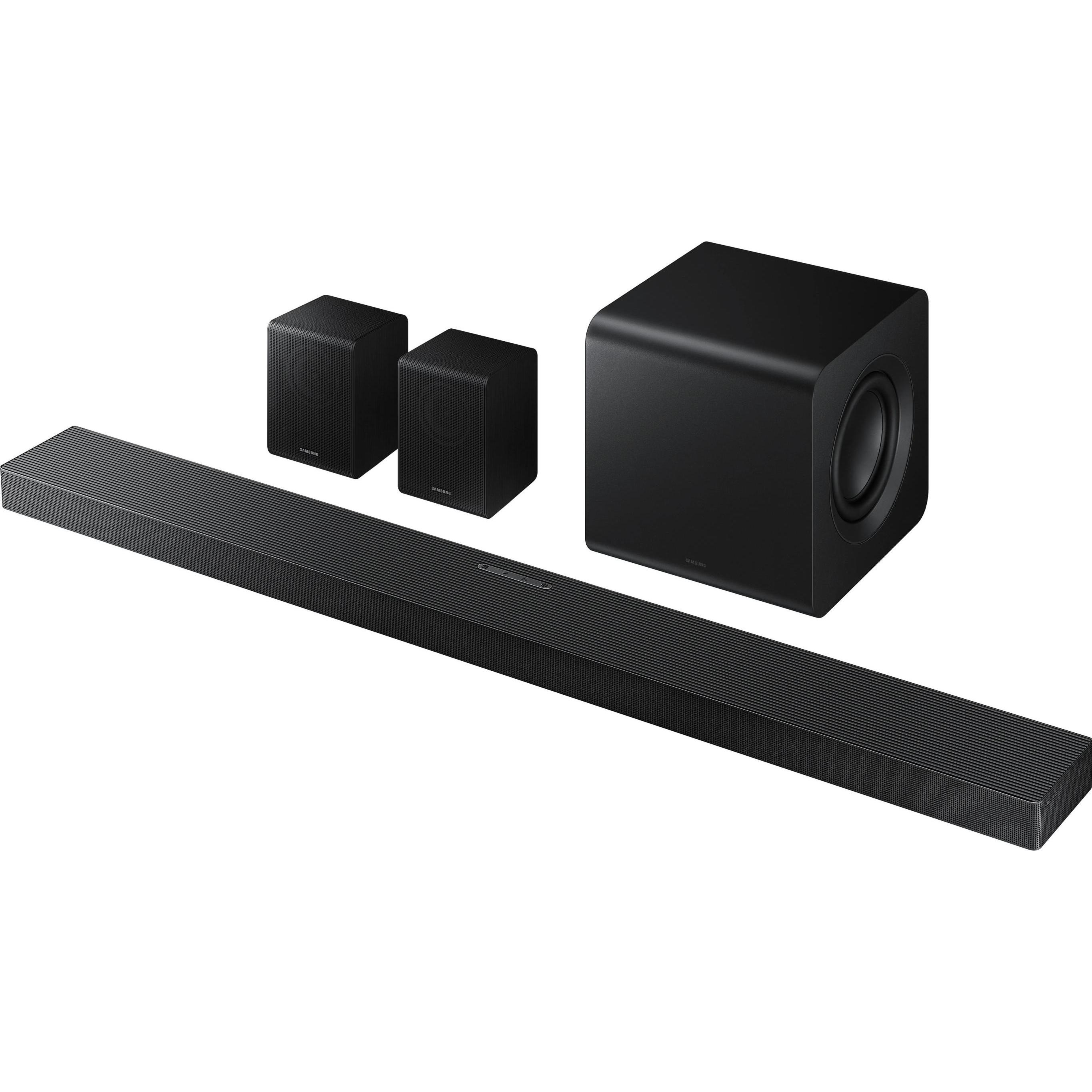 Samsung HW-QS750F (465 W, 5.1.2 Kanal), Soundbar, Schwarz