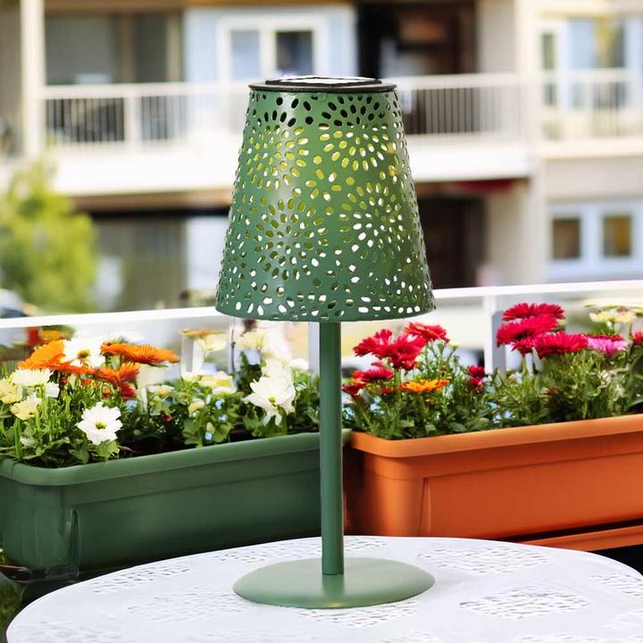 Actual product image Kaemingk Solar-Tischlampe grün