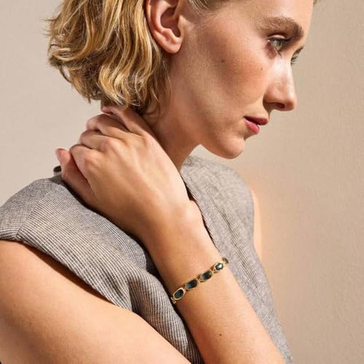 Immagine prodotto Skagen Sofie Sea Glass Armband (16.50 cm, Acciaio inossidabile, Dorato)