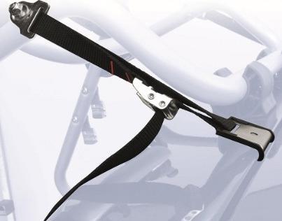 Actual product image Peruzzo Padova Alu 2 Grey Rear Bicycle Carrier for 2 BicyclesVelotrack