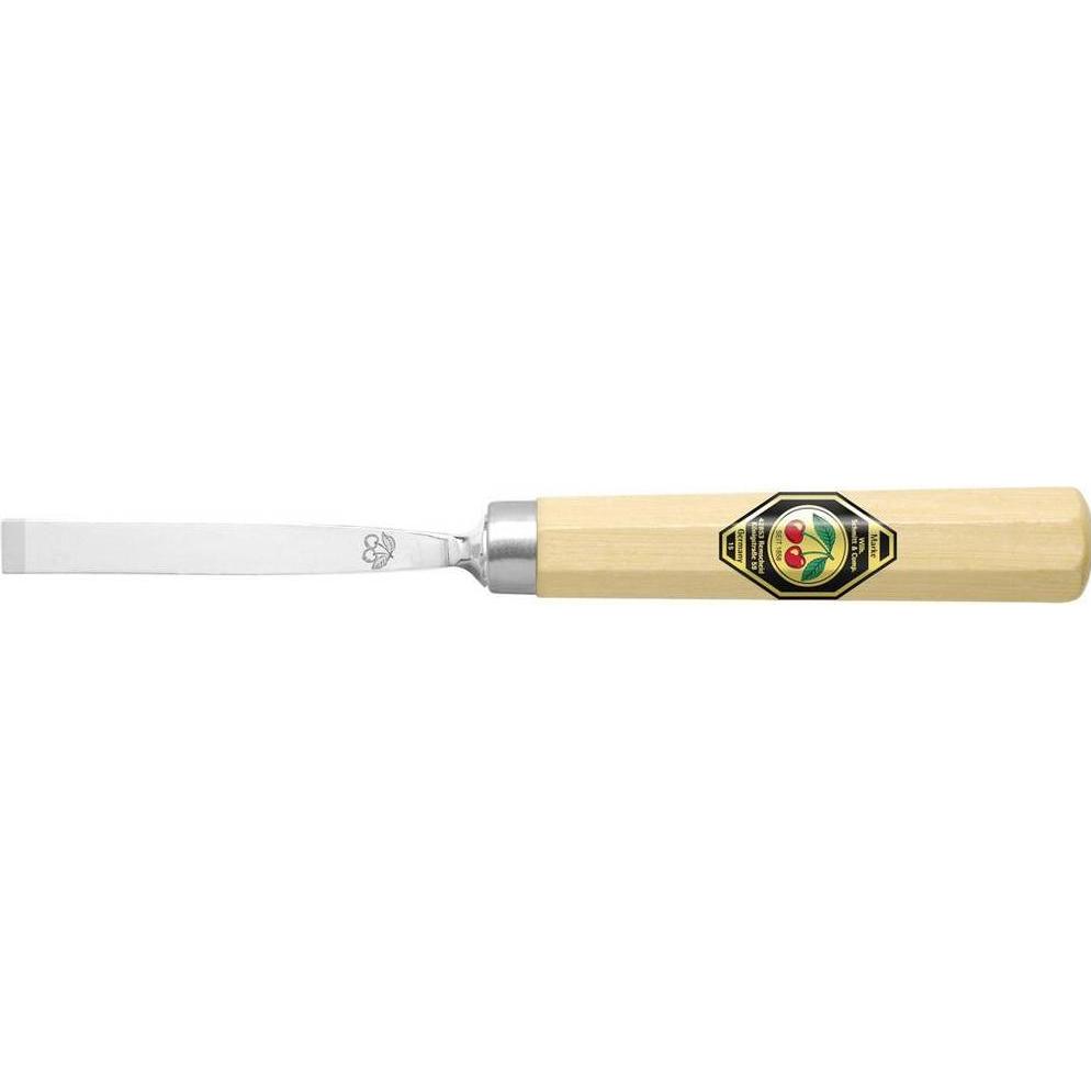 Kirschen, Beitel + Handhobel, Kerbschnitzbeitel Stich 1 (10 mm)