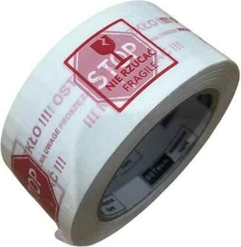Produktbild Bestpak BSTech Klebeband mit Aufdruck 48x100m „Careful glass“ 6 Stk (48 mm)