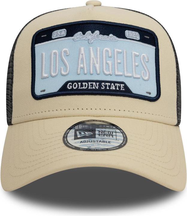 Produktbild New Era A-Frame Mesh Trucker Cap - LOS ANGELES PLATE