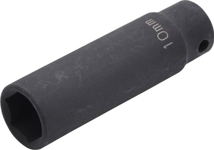 SW-Stahl S3224-3 IMPACT-Steckschlüsseleinsatz, 10 mm, extra lang, mit 6,3 mm (1/4") Antrieb (10 mm)