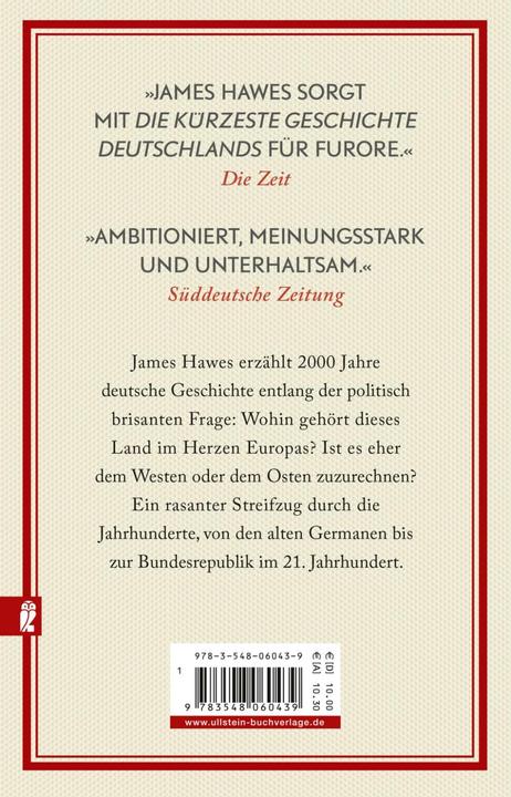 Image du produit Die kürzeste Geschichte Deutschlands (Allemand, James Hawes, 2019)