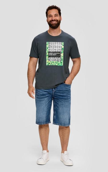 Produktbild S.Oliver T-Shirt Jerseyshirt mit Artwork (XXL)