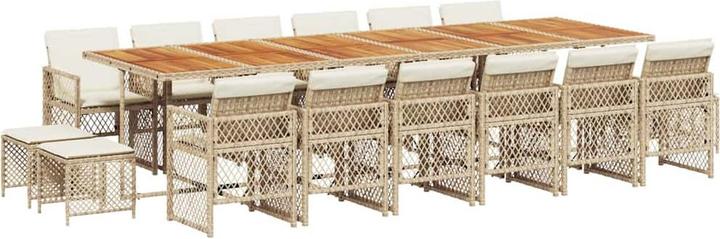 Produktbild vidaXL Garten Essgruppe (330 x 106 x 73 cm)