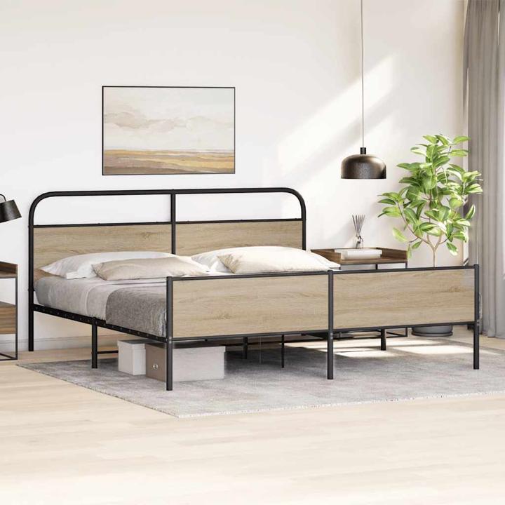 Produktbild vidaXL Bettgestell (200 x 200 cm)
