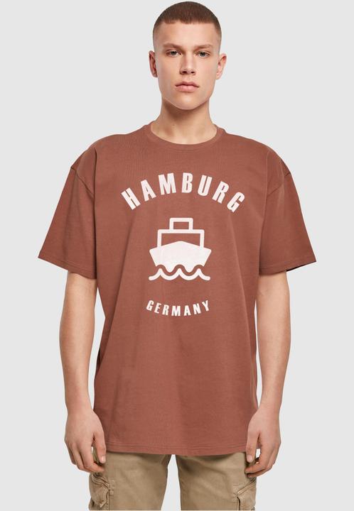 Actual product image Merchcode Hamburg X Heavy Oversize Tee-BY102 - 113151 (4XL)