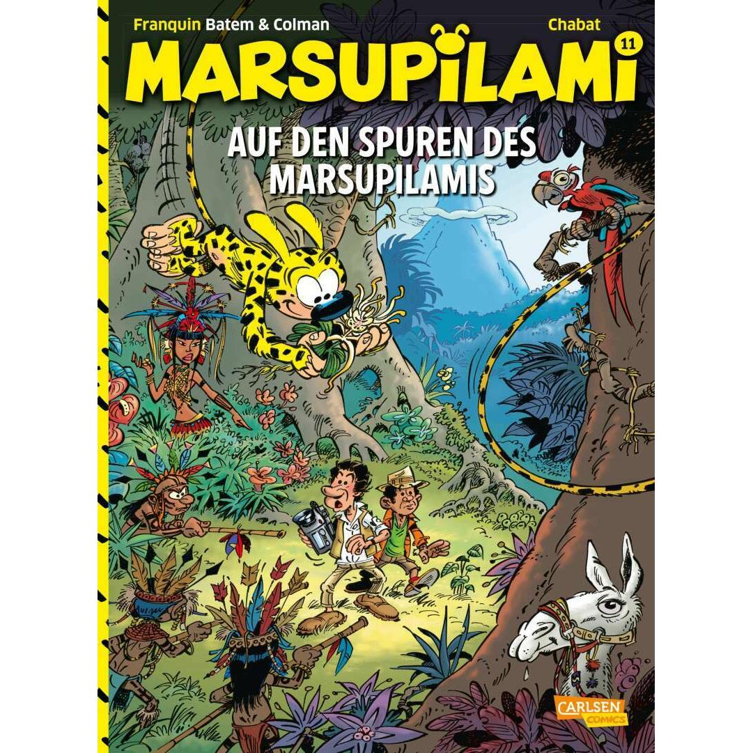 Marsupilami 11: Auf den Spuren des Marsupilamis, Belletristik von André Franquin