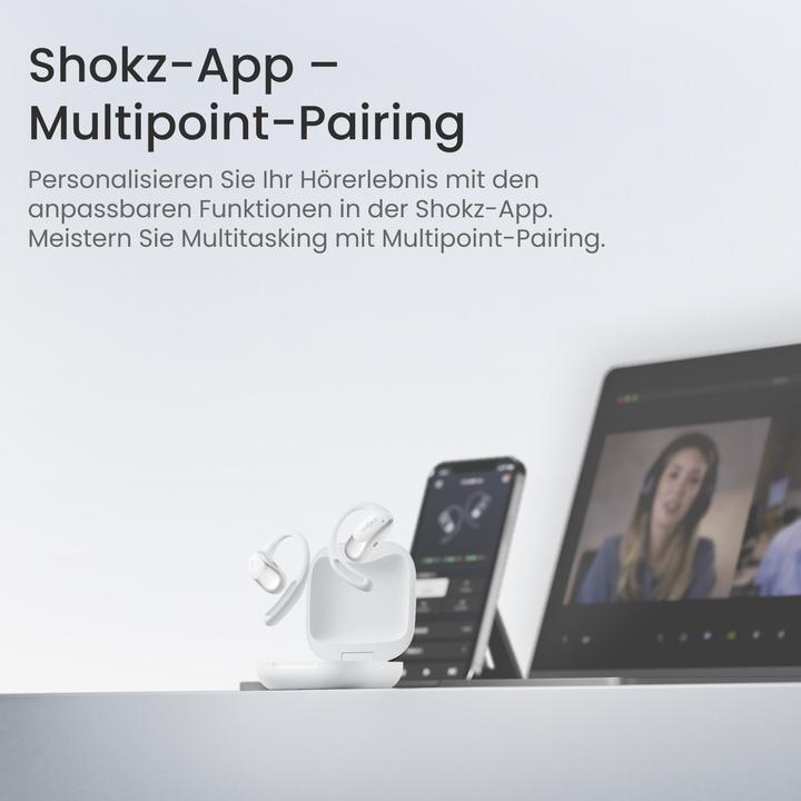 Image du produit Shokz OpenFit Air (NC, 6 h, Sans fil)