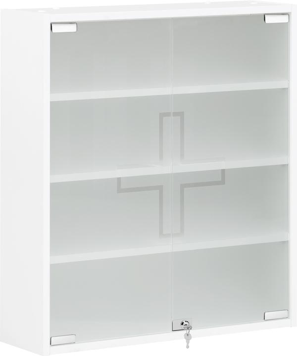 Schildmeyer Bjarne Medizinschrank mattweiss (64.20 x 16.50 x 71.40 cm)
