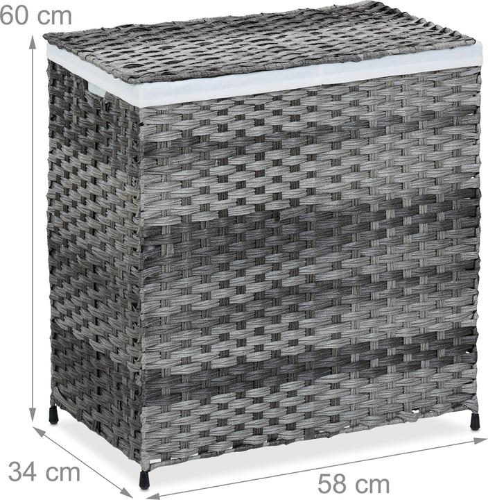 Image du produit Relaxdays Panier à linge (110 l)