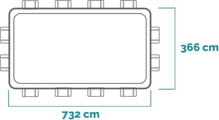 Produktbild Intex Ultra Frame (732 x 366 x 132 cm)