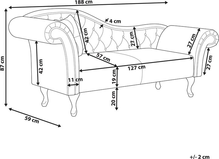 Produktbild Beliani Lattes