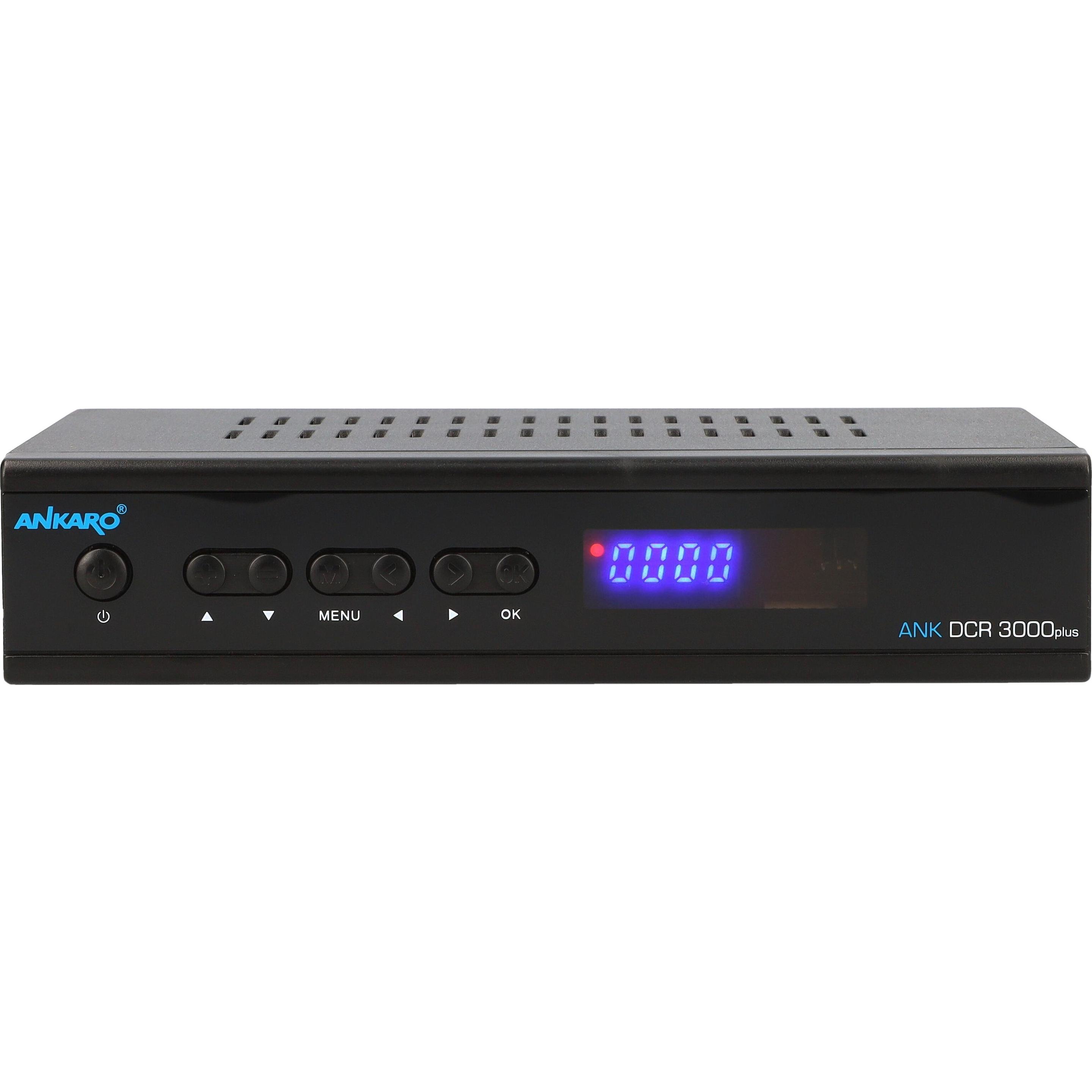 Ankaro ANK DCR3000+ - Receiver DVB-C 1080p (DVB-C, CI+-Schacht) (30004)