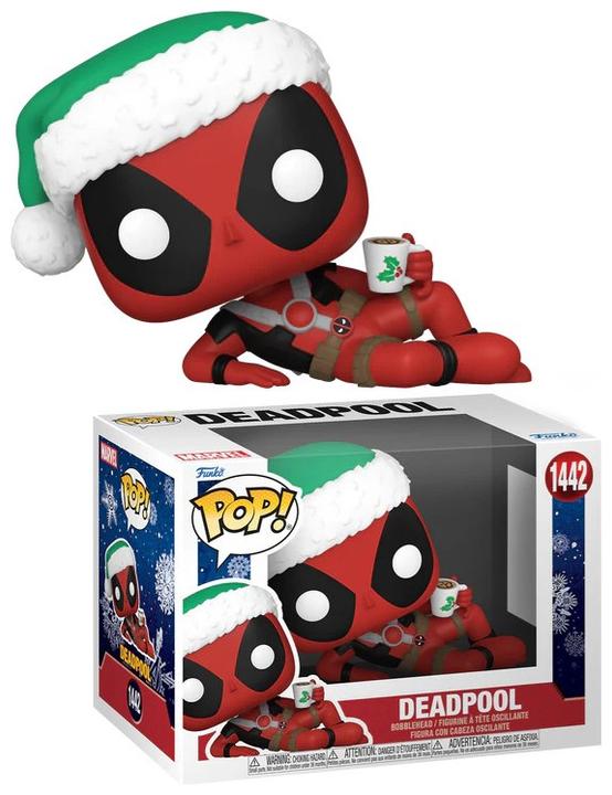 Produktbild Funko Marvel POP! Vinyl Figur Holiday Deadpool 9 cm