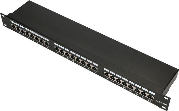 Produktbild Extralink CAT5E STP V2 | Patchpanel | 24 port