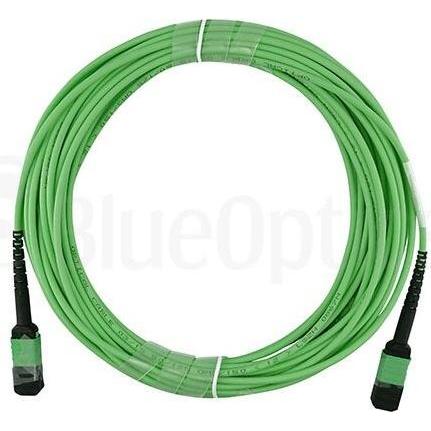 BlueOptics LWL MPO/APC Trunkkabel OM5 16 Kerne 7.5 Meter Typ B (7.50 m), Netzwerkkabel