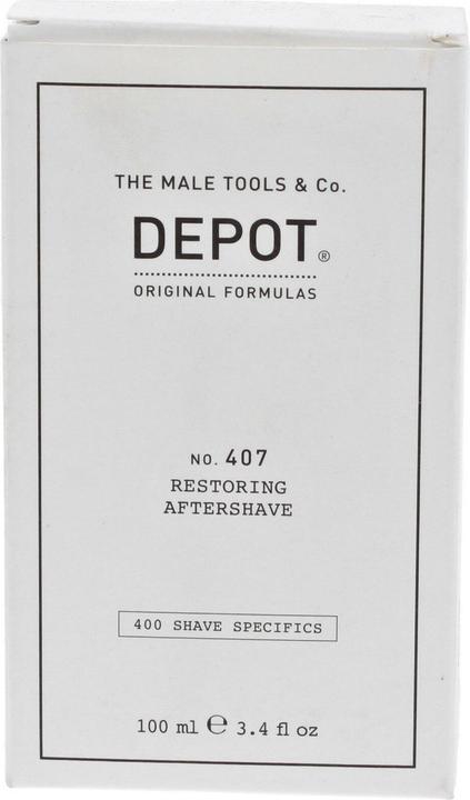 Actual product image Depot - No. 407 Restoring Aftershave 100 ml (Aftershave Lotion, 100 ml)