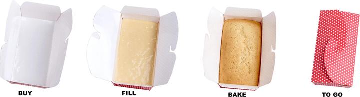 Produktbild Demmler Baking Box to go Pünktchen