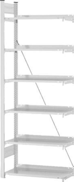Produktbild Hofe Akten-Steckregal, RAL 7035