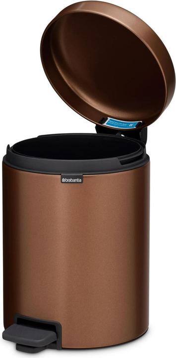 Actual product image Brabantia Kosmetikeimer NewIcon 5 l, Warm Bronze (5 l)