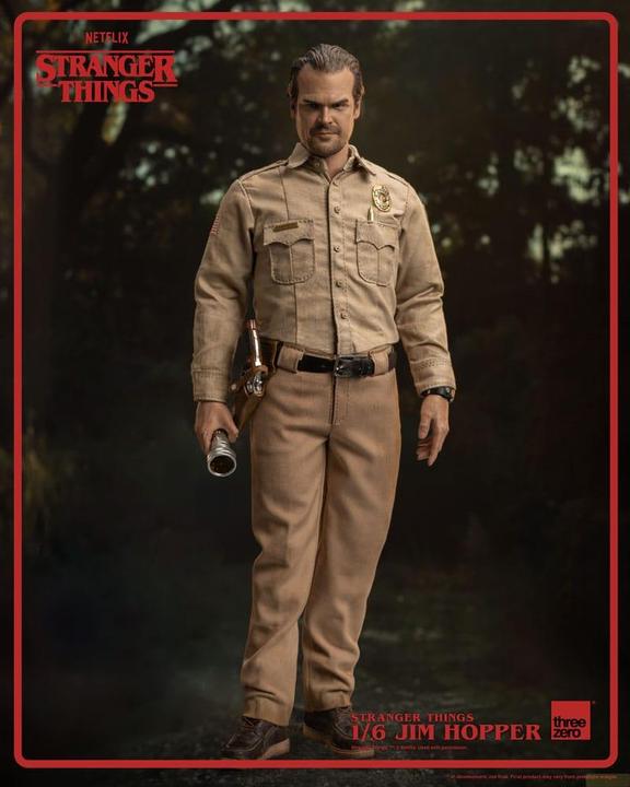 ThreeZero Stranger Things action figure 1/6 Jim Hopper (Season 1) 32 cm