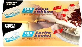 Papstar LDPE spuitzak, transparant, 0,4 l, 100 st. (Spuitzak, 400 ml)
