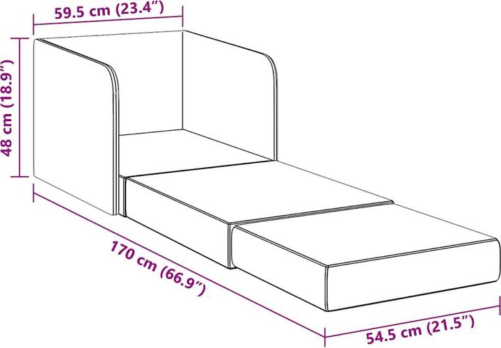 Image du produit vidaXL Schlafsessel