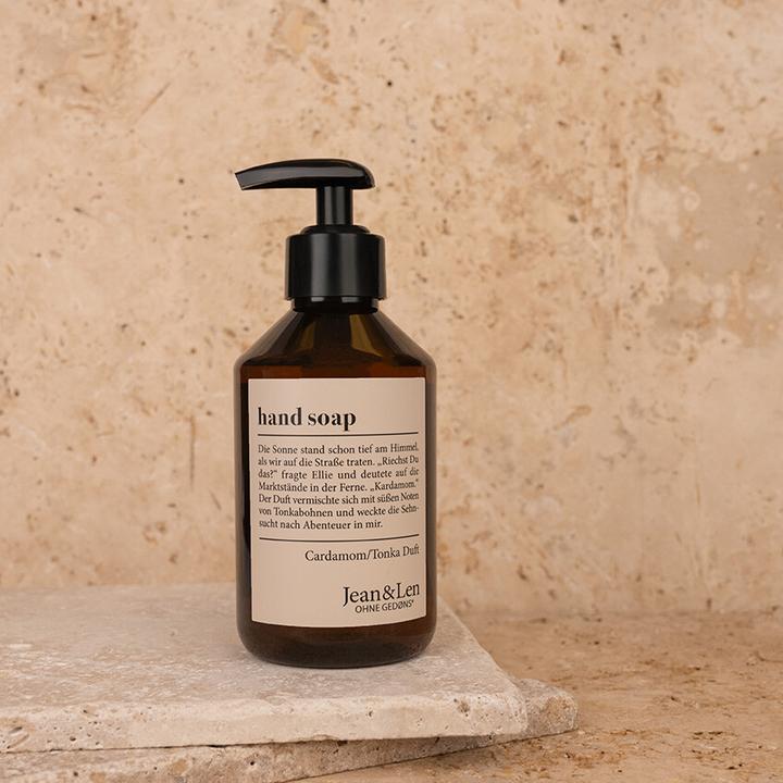 Produktbild Jean & Len Flüssigseife Cardamom/Tonka 250 ml (Flüssigseife, 250 ml)
