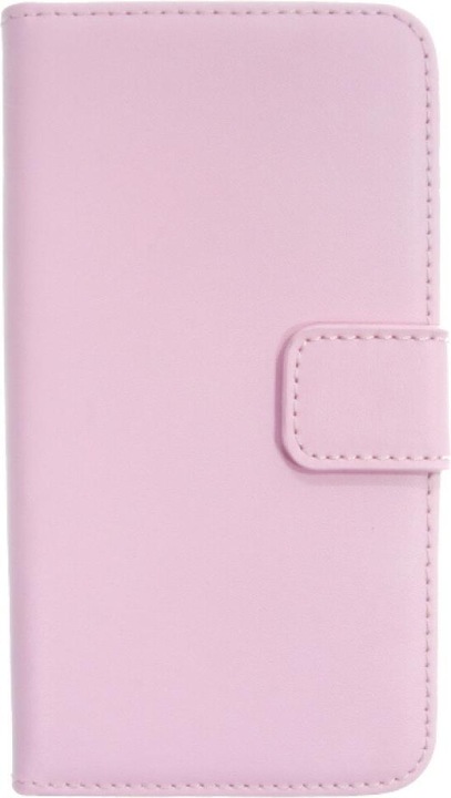 Actual product image OEM Slim Leather Book Case for LG G3 mini - pink 4250710558124 (LG G3s)