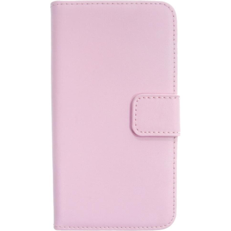 OEM Slim Leder Book Case für LG G3 mini - rosa 4250710558124 (LG G3s), Smartphone Hülle, Rosa
