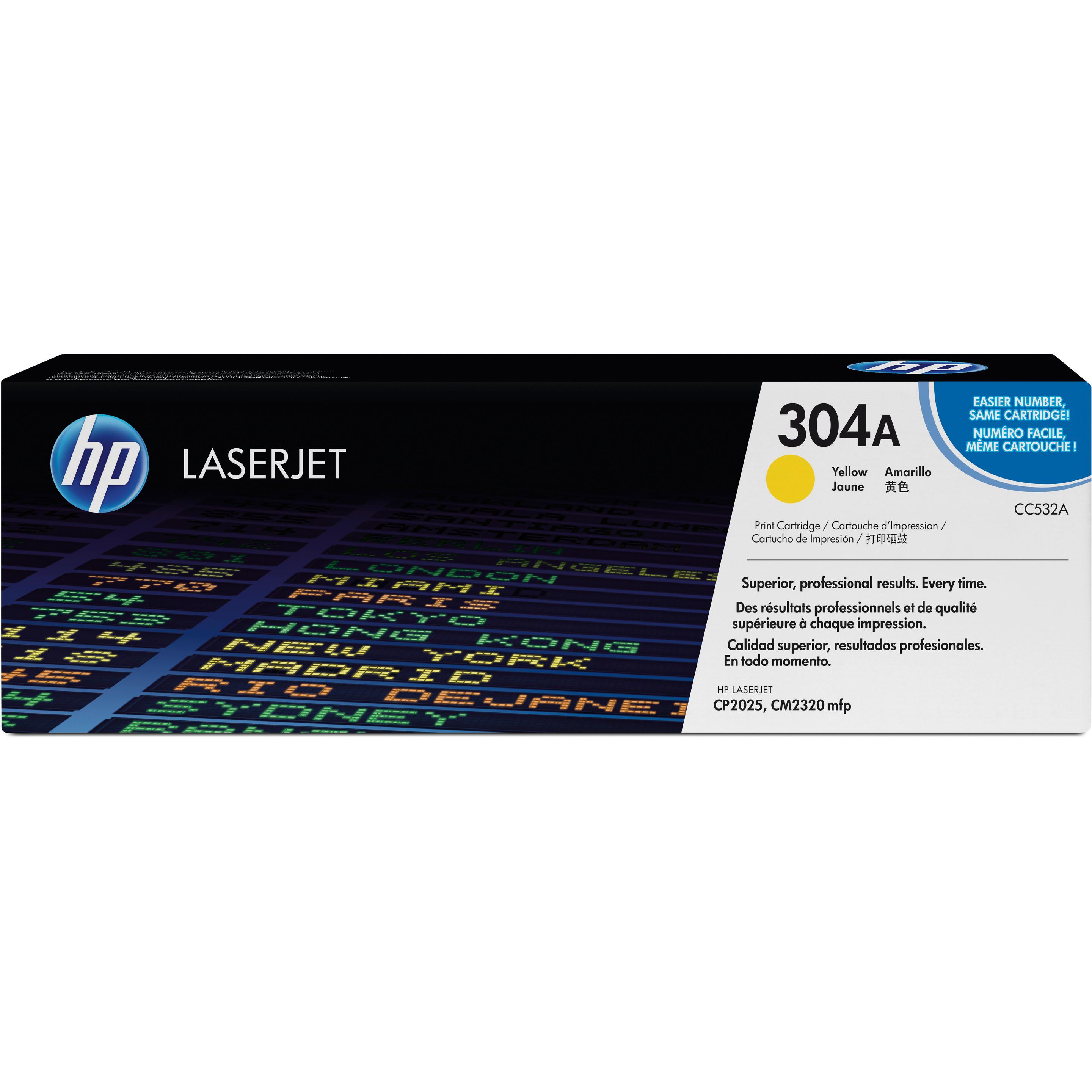 HP, Toner, 304a (Y)