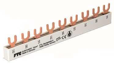Produktbild FTG Friedrich Göhringer Gabel E 9 3-polig 10qmm ES30910 Sammelschiene Eurovario (Kabel)