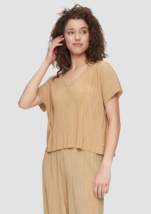 Actual product image S.Oliver T-Shirt T-Shirt im Relaxed Fit mit Strukturmuster (XXL)