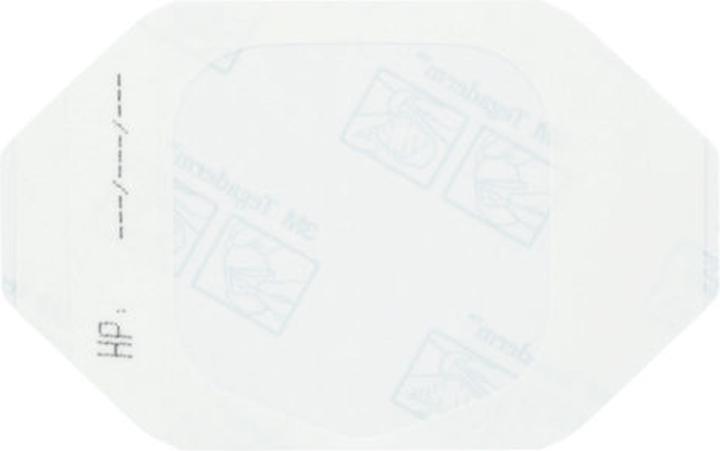Actual product image 3M Tegaderm wound dressing 6x7cm rectangular (100x)