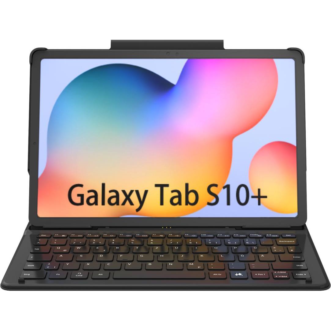 Samsung Neos (DE, Galaxy Tab S10+), Tablet Tastatur, Schwarz