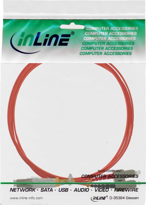 Actual product image InLine LWL Duplex cable (CAT6, 5 m)