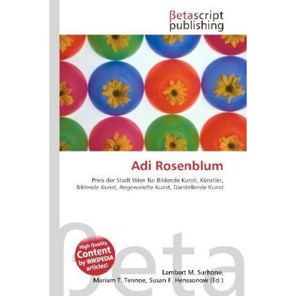 Adi Rosenblum, Fachbücher